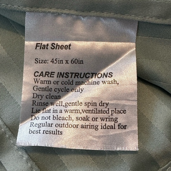 ZPECC Toddler Bedding Set - 4 Piece Soft Crib Bedding Set- Mint Green - Picture 8 of 12